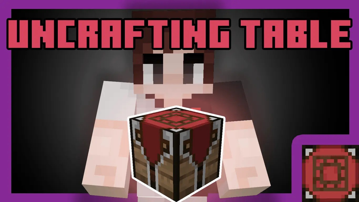 UnCrafting Table Mod / Addon thumbnail