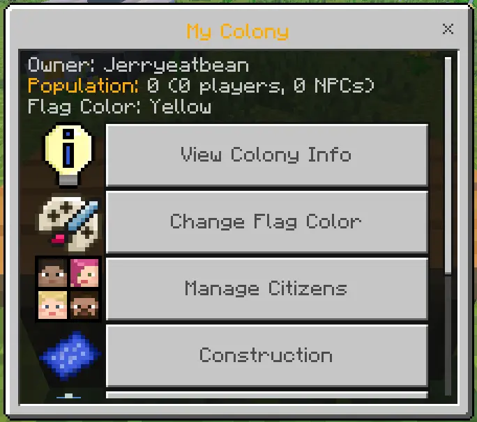 Colonies Mod / Addon screenshot
