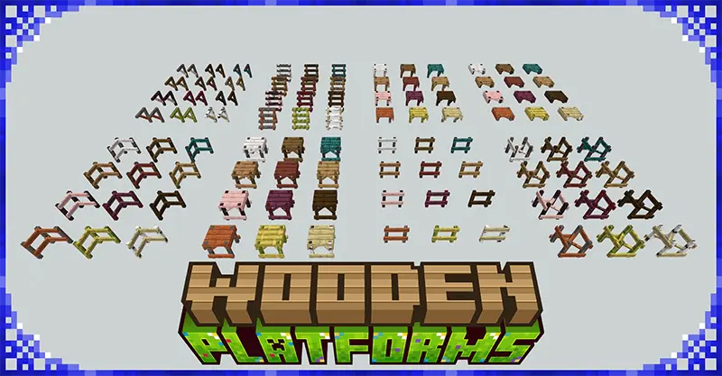 Wooden Platforms Mod / Addon thumbnail