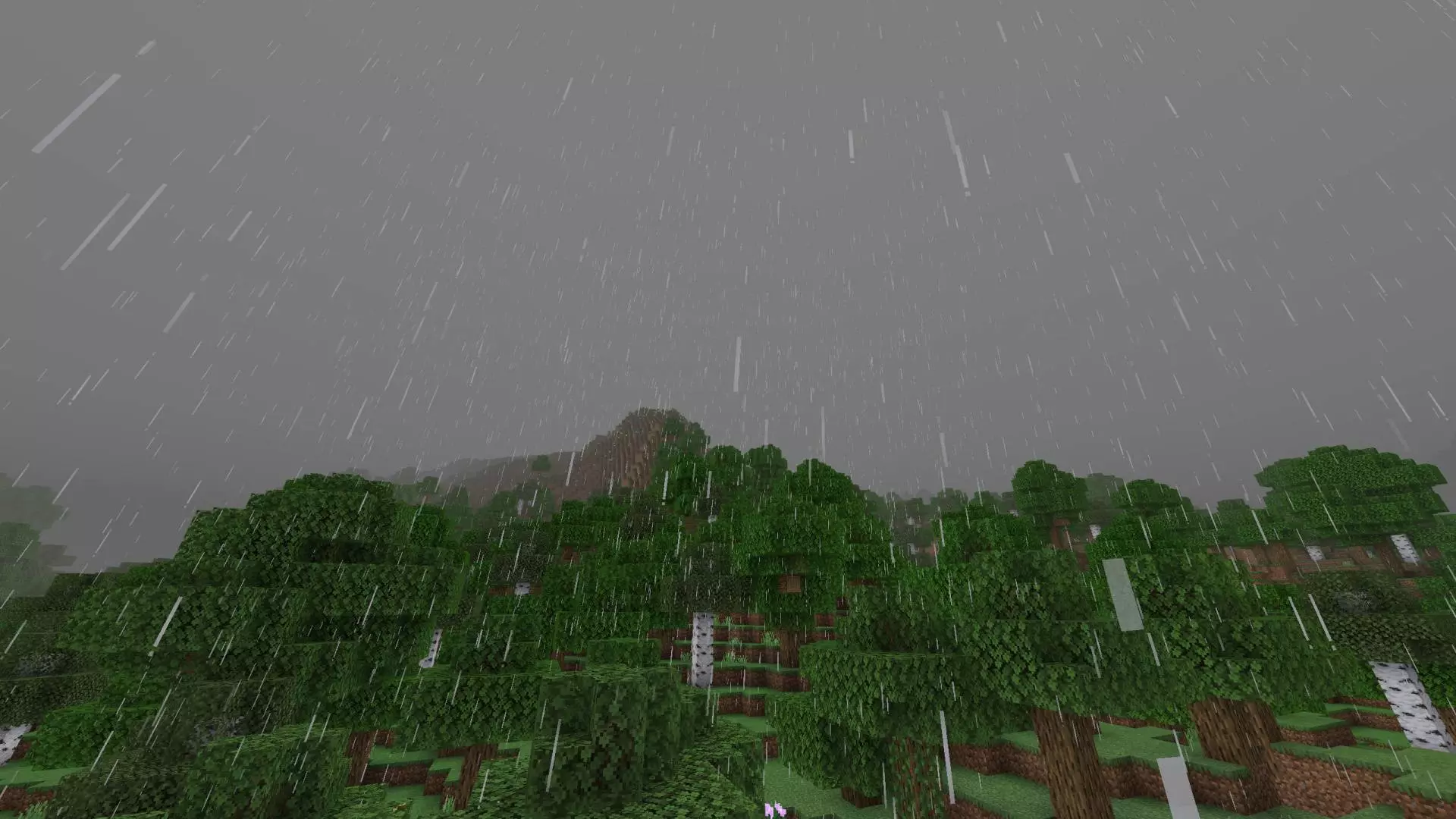 Realistic Rain Graphics | Better Rain Texture Pack Mod / Addon screenshot