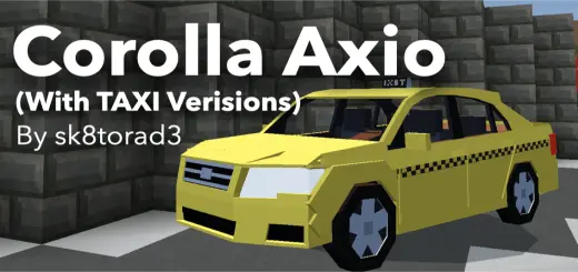 Axio Corolla - Simple Car Series Mod / Addon thumbnail