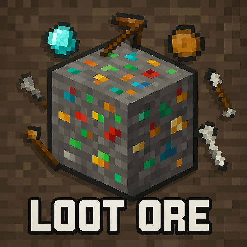 Random Loot Ore Mod / Addon thumbnail