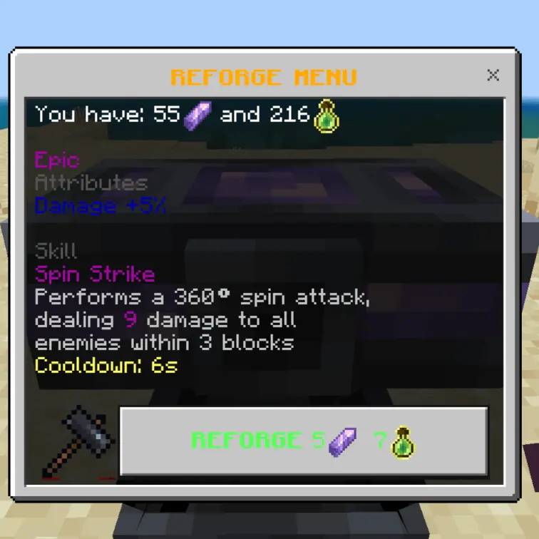 RARITY & STATS Mod / Addon screenshot