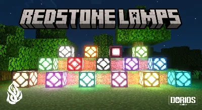 Redstone Lamps Plus Mod / Addon thumbnail