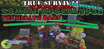 True Survival - Zombie Apocalypse (The Health Bars) Mod / Addon thumbnail