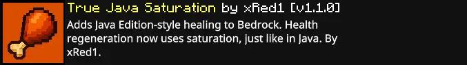 True Java Saturation Mod / Addon pic 4
