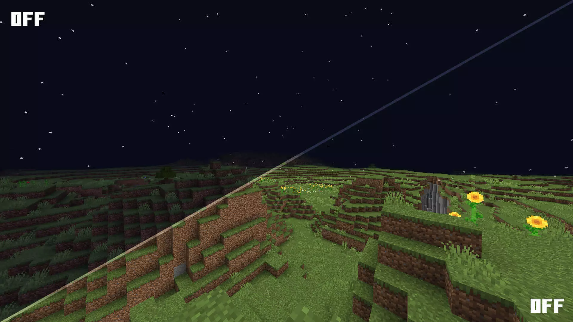 PandaMine's Fullbright (Night Vision) – Addon / Texture Pack screenshot