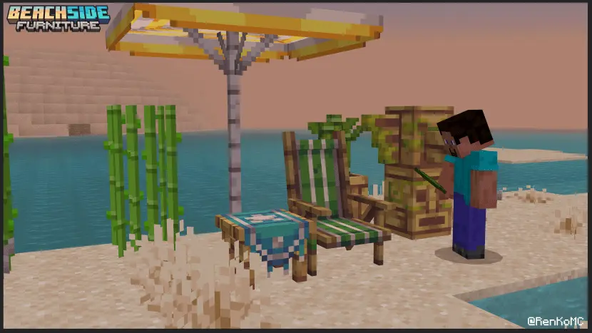 Beachside Furniture Mod / Addon screenshot