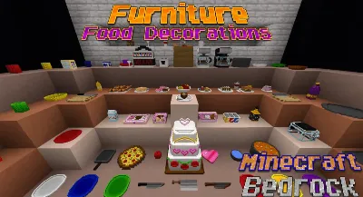 Furniture : Food Decorations! Mod / Addon thumbnail