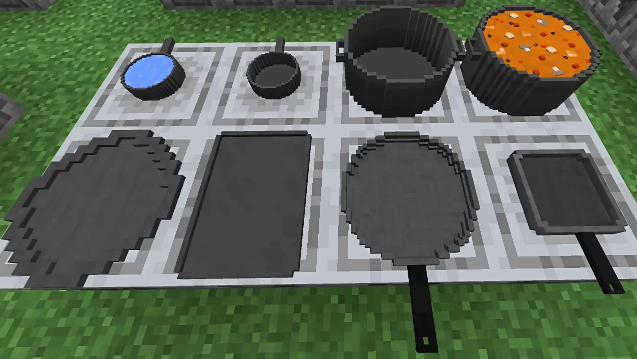 Furniture : Food Decorations! Mod / Addon screenshot