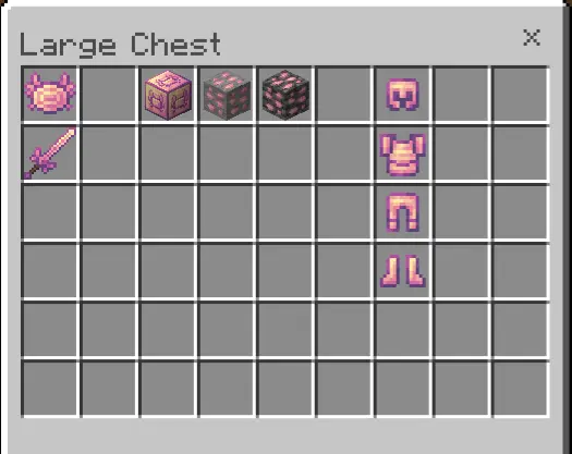 Axolotl gem Armor Mod / Addon screenshot