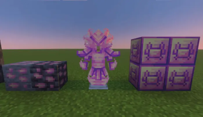 Axolotl gem Armor Mod / Addon screenshot