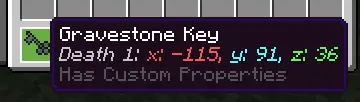 Gravestone & Death Path Mod / Addon screenshot