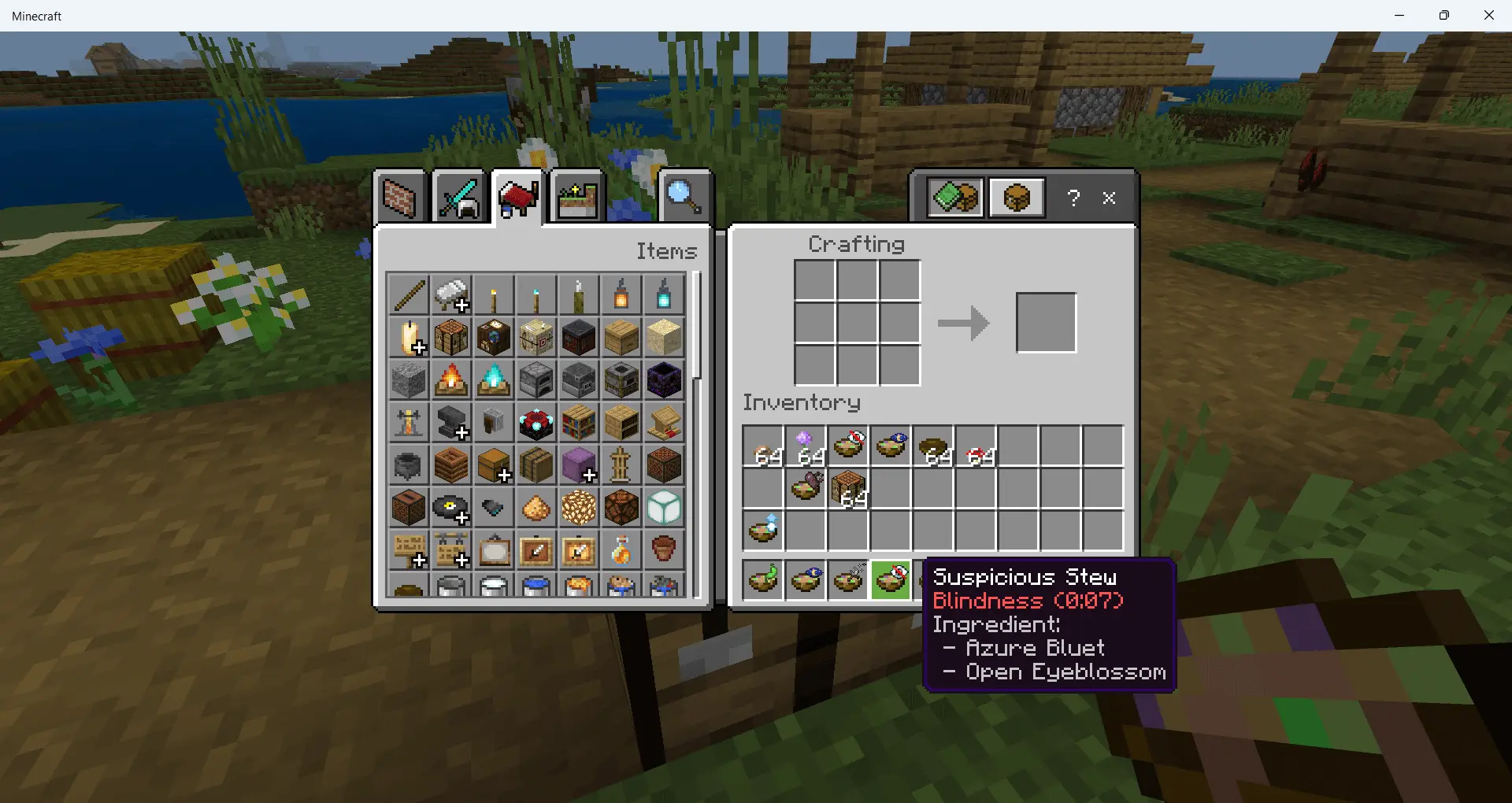 Suspicious Stew Info – Addon / Texture Pack screenshot