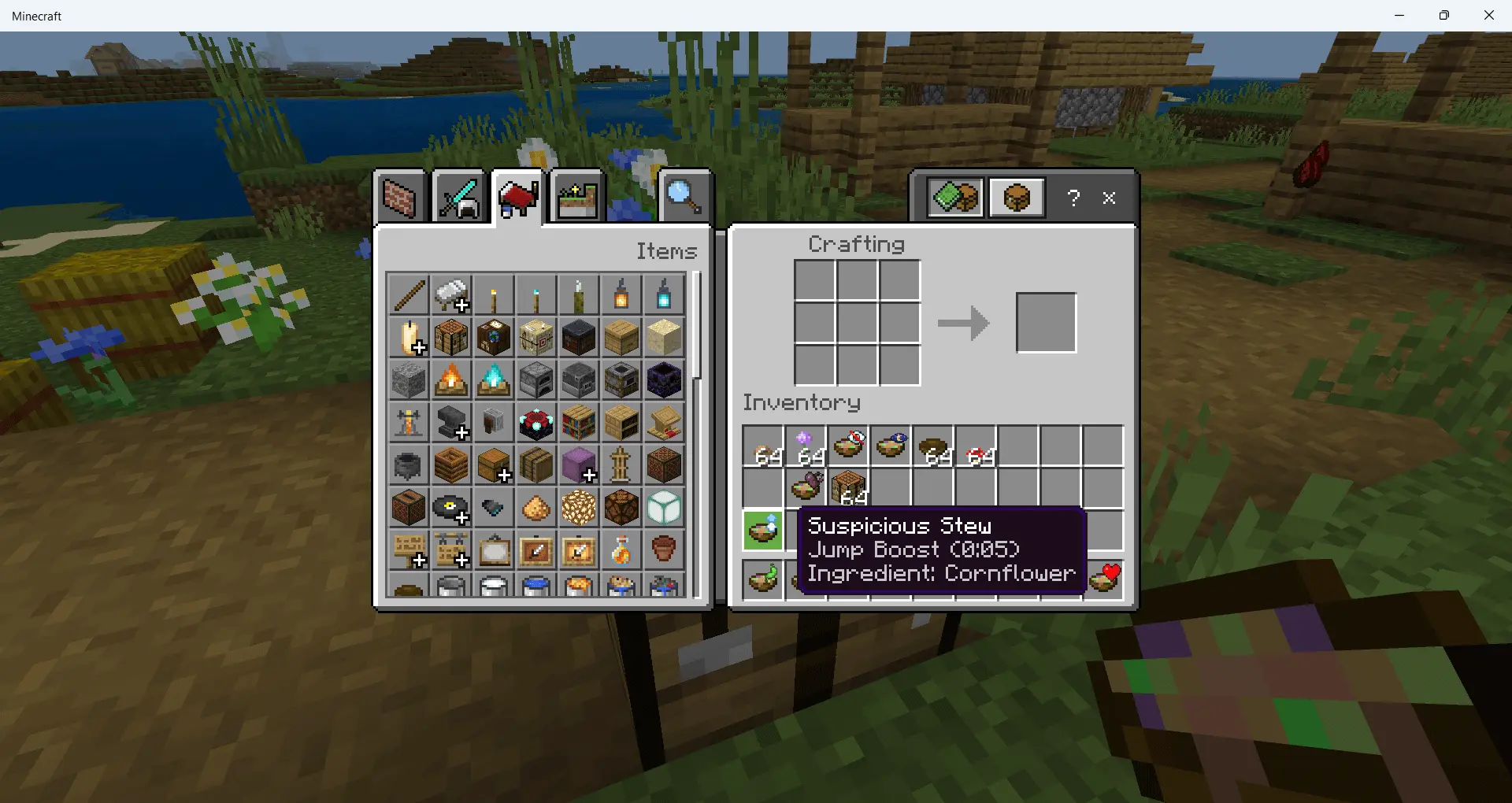Suspicious Stew Info – Addon / Texture Pack screenshot