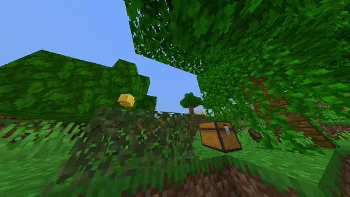 Leaves Drop Op Item Mod / Addon screenshot