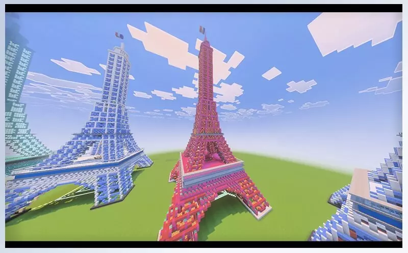 Instant Build: Eiffel Tower Set Mod / Addon screenshot