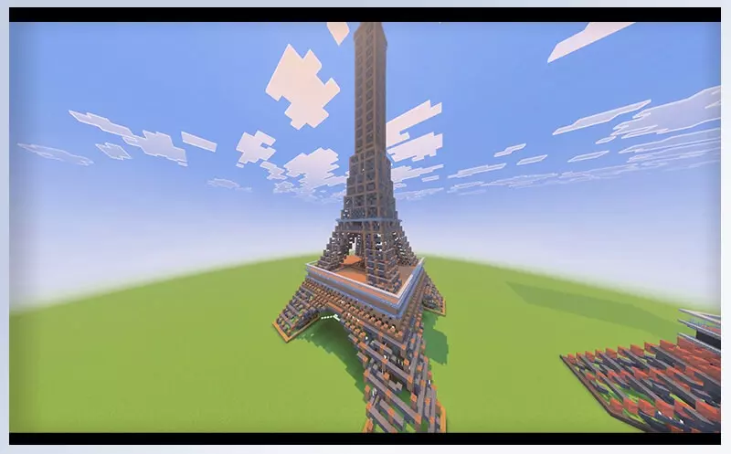 Instant Build: Eiffel Tower Set Mod / Addon screenshot