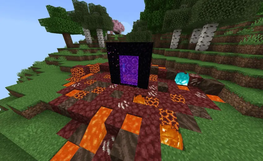 Nether Spread Mod / Addon screenshot