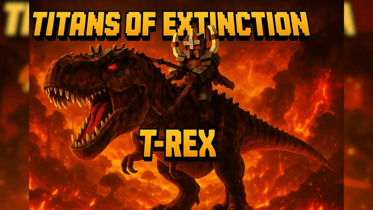 T-Rex TITANS OF EXTINCTION APOCALYPSE Mod / Addon thumbnail