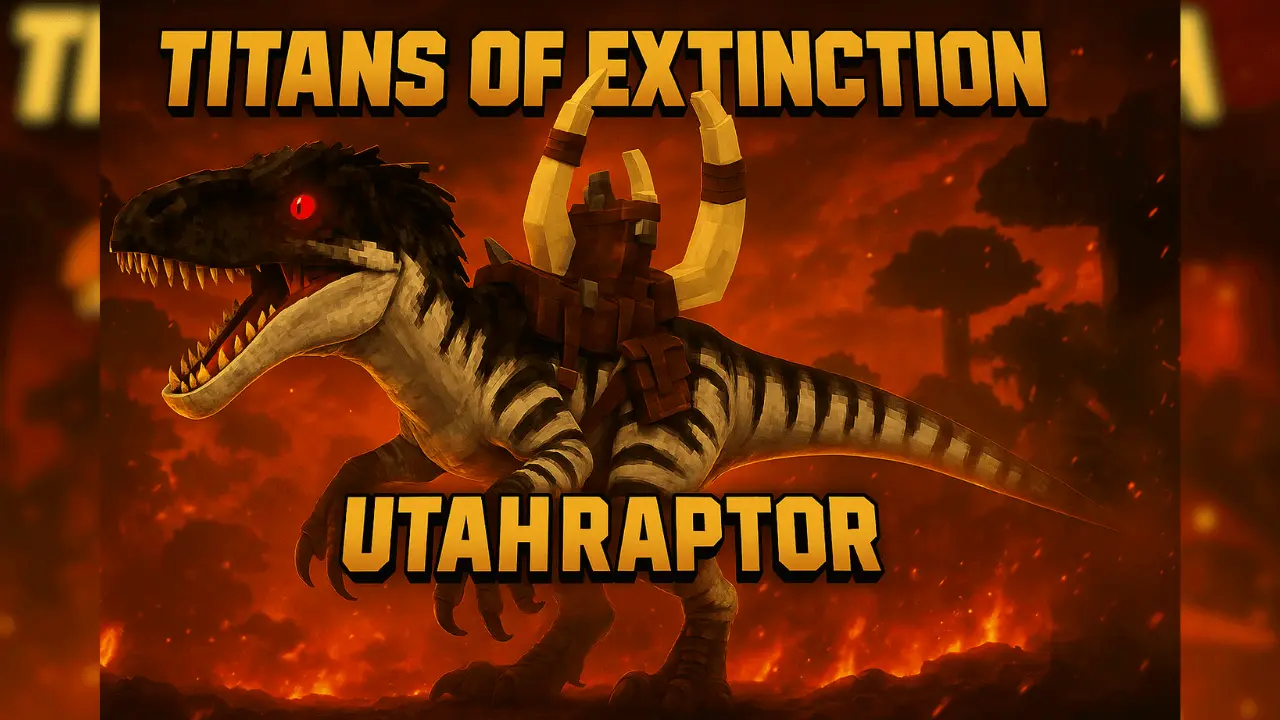 Utahraptor TITANS OF EXTINCTION APOCALYPSE Mod / Addon thumbnail