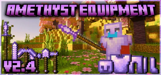 More Armor, Weapons, Spear, and Tools Amethyst Addon thumbnail