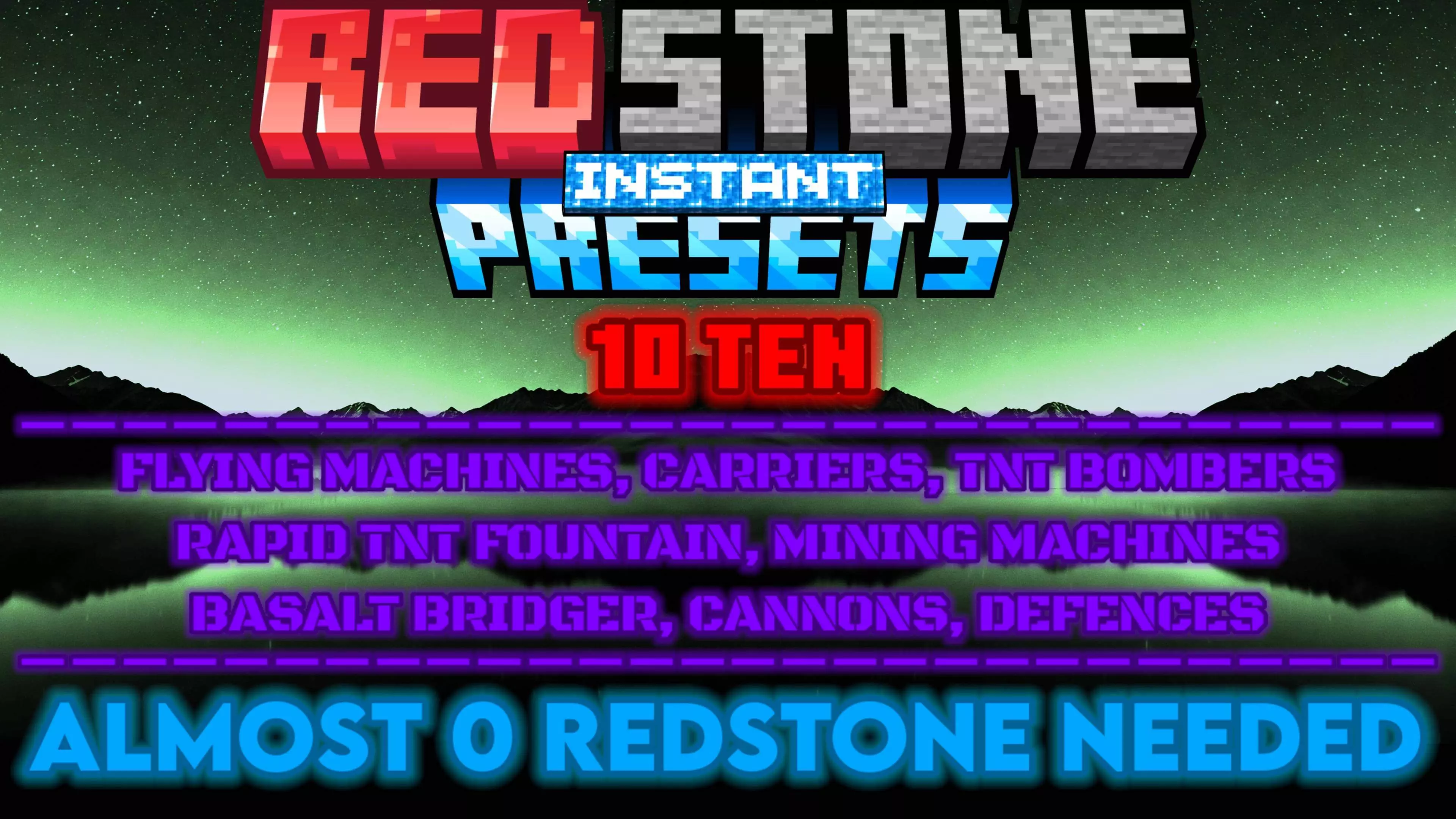 Redstone Presets Mod/Addon thumbnail