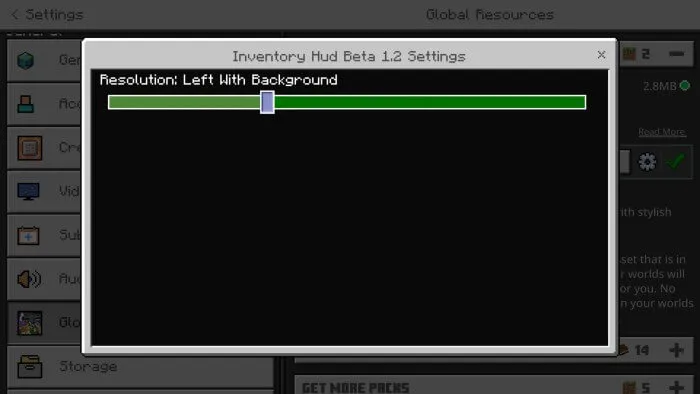 Inventory Hud Addon screenshot