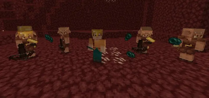 Piglin Custom Barter and Chances Mod/Addon thumbnail