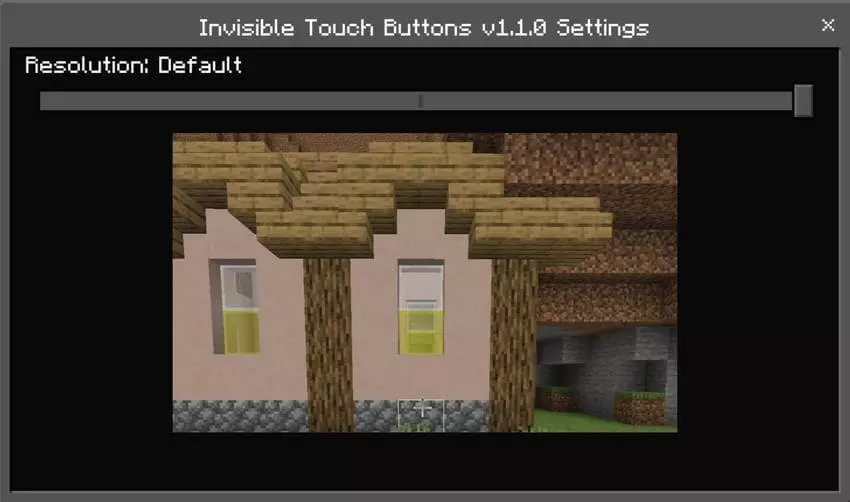 Invisible Touch Buttons Addon / Texture Pack screenshot