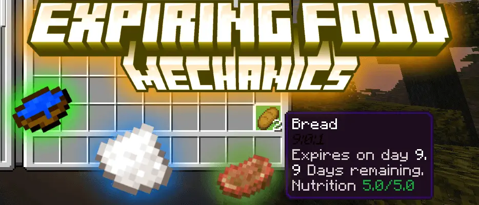 Expiring Food Mechanics Mod / Addon thumbnail