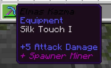 Spawner Miner (enchantment) Addon screenshot