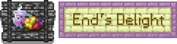 End's Delight Bedrock Addon screenshot