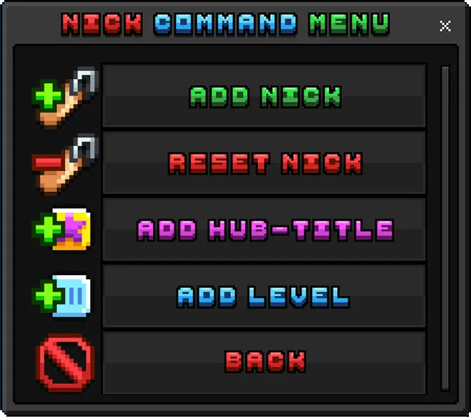 Nick Command V2 Name Changer Addon screenshot