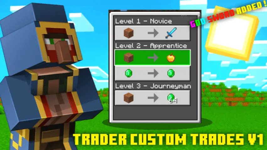 WANDERING TRADER'S CUSTOM TRADES Mod / Addon thumbnail