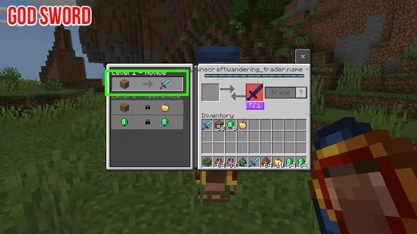 WANDERING TRADER'S CUSTOM TRADES Mod / Addon screenshot