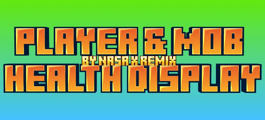 Player & Mob Health Display Mod / Addon thumbnail