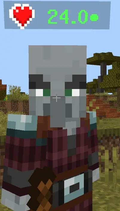 Player & Mob Health Display Mod / Addon screenshot
