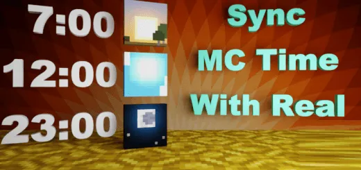 Sync Minecraft time with Real time Addon pic 3