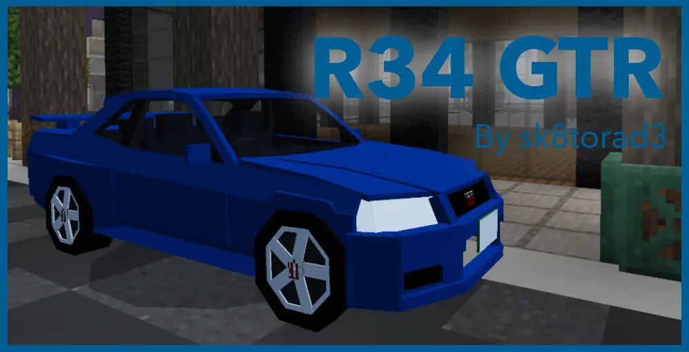Nissan R34 GTR - Simple Car Series Mod / Addon thumbnail