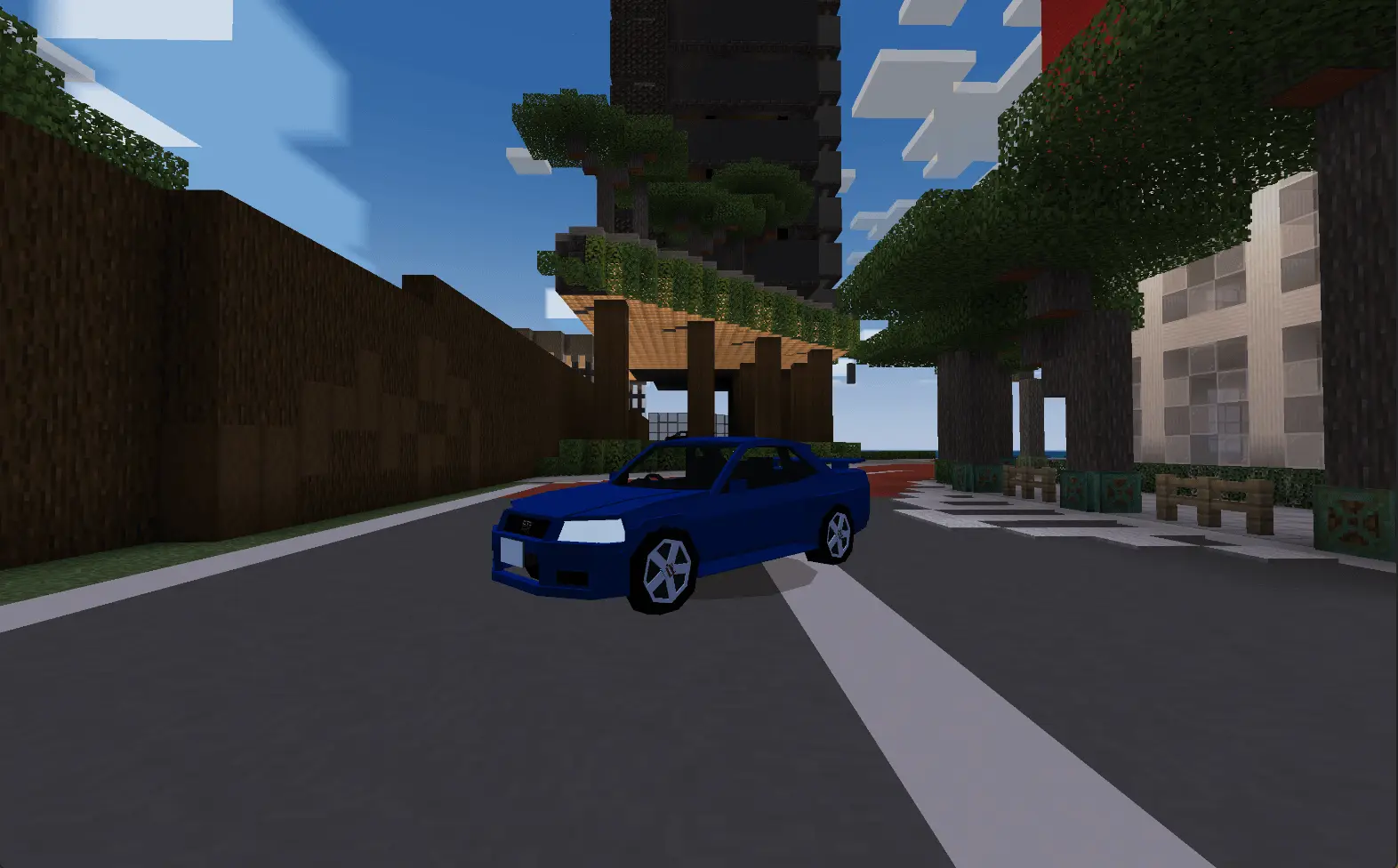 Nissan R34 GTR - Simple Car Series Mod / Addon screenshot