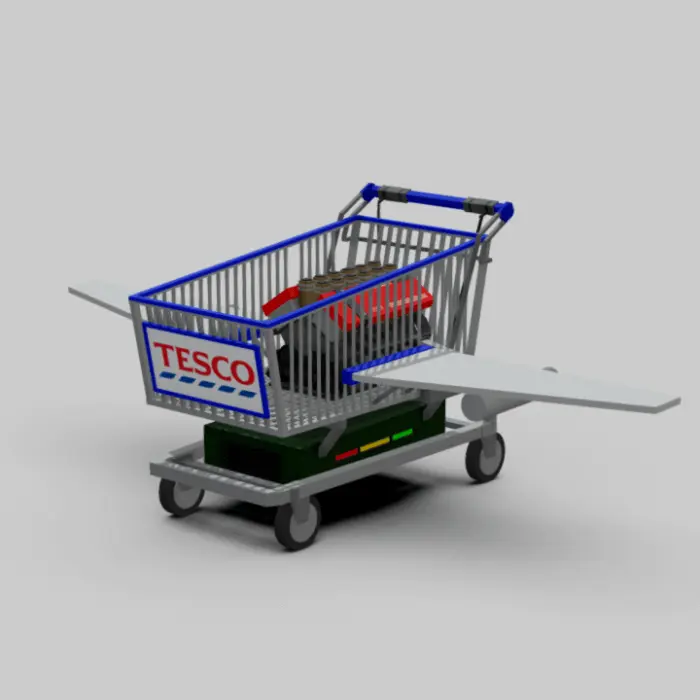 Tesco Trolley Laser Hunter X Mod / Addon screenshot