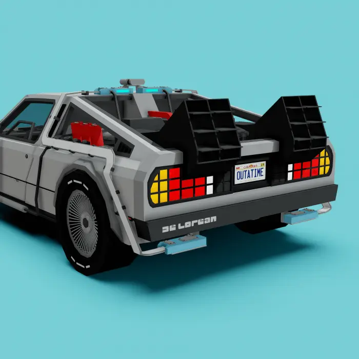 DeLorean DMC-12 (Back To The Future) Mod / Addon screenshot