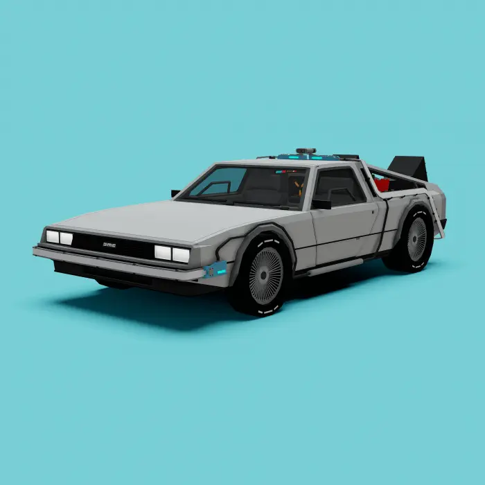 DeLorean DMC-12 (Back To The Future) Mod / Addon screenshot