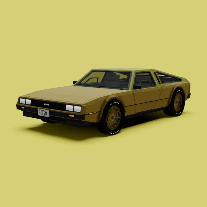 DeLorean DMC-12 (Back To The Future) Mod / Addon screenshot
