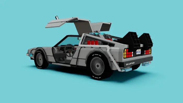 DeLorean DMC-12 (Back To The Future) Mod / Addon screenshot