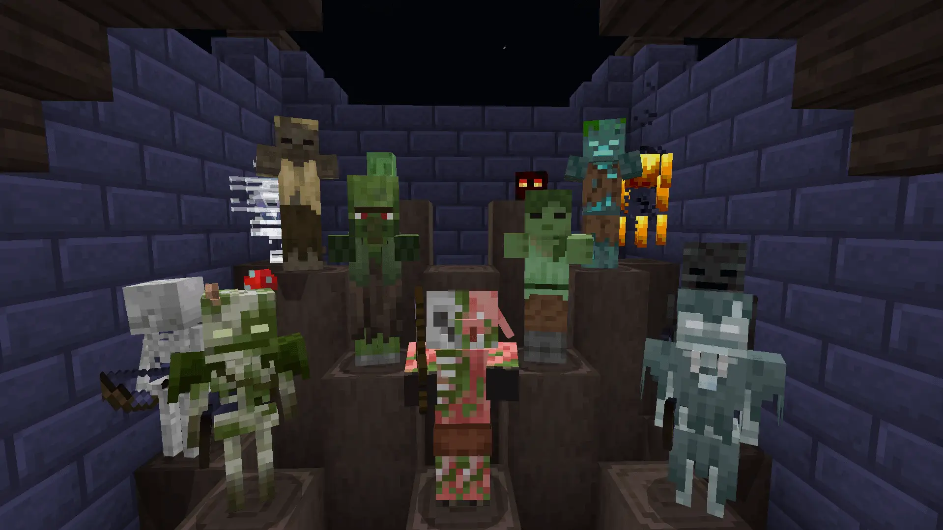 Glowing Mobs+ – Addon / Texture Pack screenshot