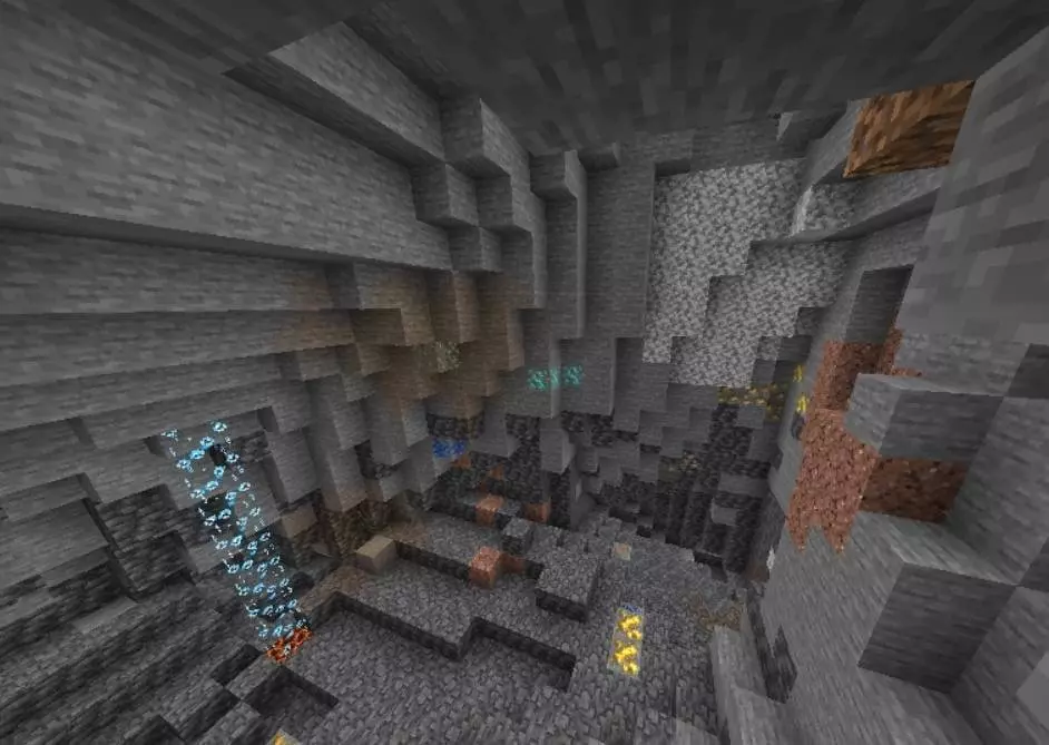 Dense Ores: Above the Bedrock! Mod / Addon screenshot