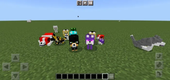 Minecraft Dog Breeds Addon screenshot