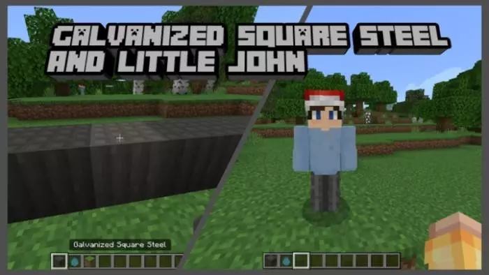 Galvanized Square Steel Mod / Addon screenshot